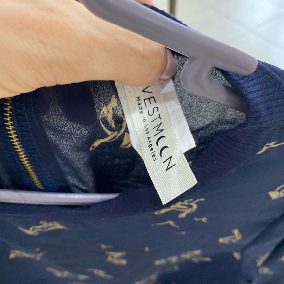 Blue navy blouse - Picture 3 of 3